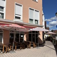 Outdoor seatingg  at Gecco Café & Concept Store in Buehl