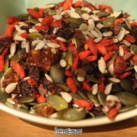 SuperBoost trail mix at Living Juices in Koh Tao