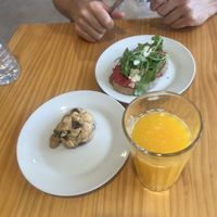 Our meal  at Meraki - Pastelería Viajera in Menorca