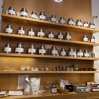 Vast tea selections at Asha Tea House in San Francisco