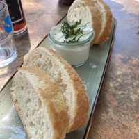 baguette with vegan aioli  at Das Lauschig in Havixbeck