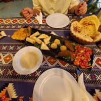 Vorspeisenplatte at Thebes Bar And Grill in Luxor