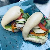 Vegan Bao at Piso Uno in Santiago