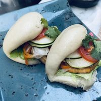 Vegan Bao  at Piso Uno in Santiago