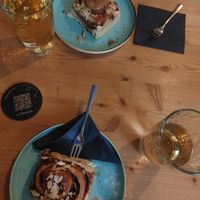 vegan cinnamonroll at schnack in Mainz