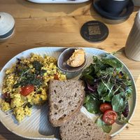 Veganes Rührei  at schnack in Mainz