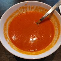 Lentil soup at Marmara falafel&more in Ljubljana