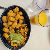 Tofu Scramble so flavorful! at 3j's Cafe in Philadelphia