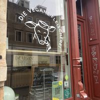 Front of the store  at Die Vegane Fleischerei in Dresden