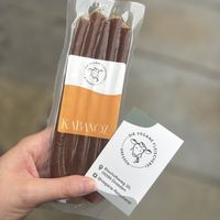 Kabanoz (polish sausage)  at Die Vegane Fleischerei in Dresden