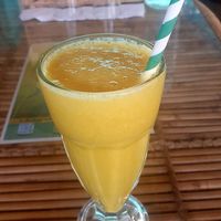 Pineapple Juice at Hippie Paws in Mandrem