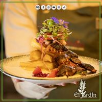 Vegan Anticucho at El Jardin Healthy Food And Coffee in Cusco