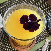 Orange juice    at El Jardin Healthy Food And Coffee in Cusco