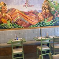 Artwok at El Jardin Healthy Food And Coffee in Cusco