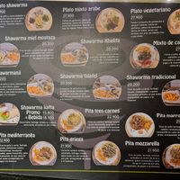 Menu 1 at El Khalifa - Carrera 5  in Bogota