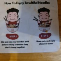 Instructions. at Bowltiful in Melbourne