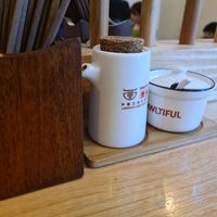 Condiments at Bowltiful in Melbourne