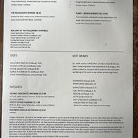 Menu  at The Dog And Duck in London