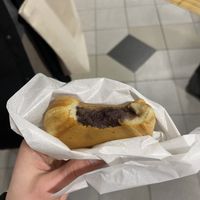 inside with red anko   at Gozasoro in Osaka