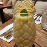 Mellow yellow juice at Fresco in Legian