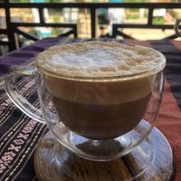   at Kiwi Kitchen in Vang Vieng