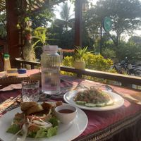   at Kiwi Kitchen in Vang Vieng