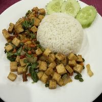   at Kiwi Kitchen in Vang Vieng