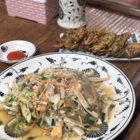 fried noodles  at Tam Coc Ngo Dong Homestay and Vegan Restaurant in Ninh Binh