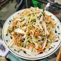 Banana flower salad at Tam Coc Ngo Dong Homestay and Vegan Restaurant in Ninh Binh
