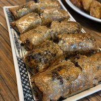 Fried spring rolls   at Tam Coc Ngo Dong Homestay and Vegan Restaurant in Ninh Binh