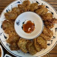 Fried lotus root  at Tam Coc Ngo Dong Homestay and Vegan Restaurant in Ninh Binh