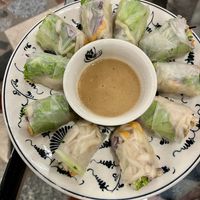 Fresh spring rolls  at Tam Coc Ngo Dong Homestay and Vegan Restaurant in Ninh Binh
