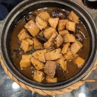 braised mushrooms with pepper at Tam Coc Ngo Dong Homestay and Vegan Restaurant in Ninh Binh