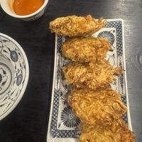 mushroom fritters  at Tam Coc Ngo Dong Homestay and Vegan Restaurant in Ninh Binh