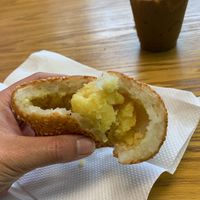 Mung bean sesame balls at ChuMinh Tofu and Veggie Deli in Seattle