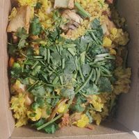 Fried rice at ChuMinh Tofu and Veggie Deli in Seattle