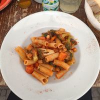 Suggestion pasta with chickpeas at Humus in Bolzano