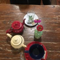 Mint & ginger tea at Humus in Bolzano