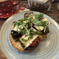 Del ortho sandwich with tofu  at Humus in Bolzano