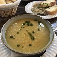 Soup of the day  at Humus in Bolzano