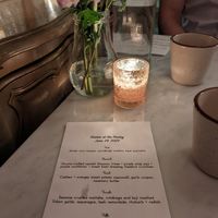 Menu at Miss Rachel's Pantry in Philadelphia