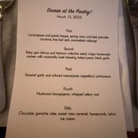 I ran out of picture room so I did not include pictures of this the items from this menu  at Miss Rachel's Pantry in Philadelphia