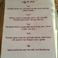 Menu at Miss Rachel's Pantry in Philadelphia