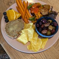 Not on menu, a plate for my kid at The Break Cafe in Thisted