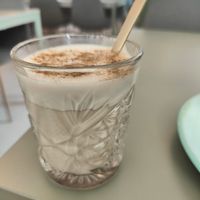 Chai latte at The Break Cafe in Thisted
