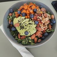 Sweet potato salad at The Break Cafe in Thisted
