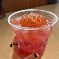 Lychee Drink  at Walt Disney World - Connections Eatery in Lake Buena Vista