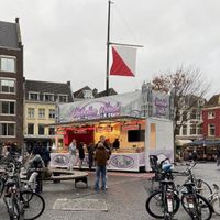 The location at Oliebollen Utrecht Neude in Utrecht