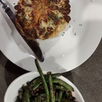 Cauliflower steak (veganized) at Crossing 2nd in Bartlesville