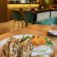 Bún chả nem chay & đậu phụ (rice noodle salad / bowl)  at Quê Em in Helsinki